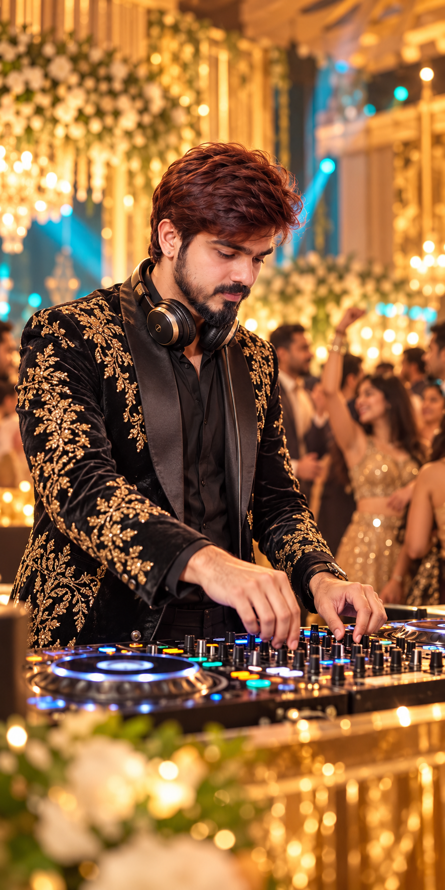 DJ VJ wedding performance