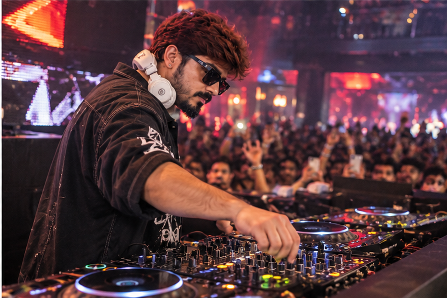 DJ VJ DJ set